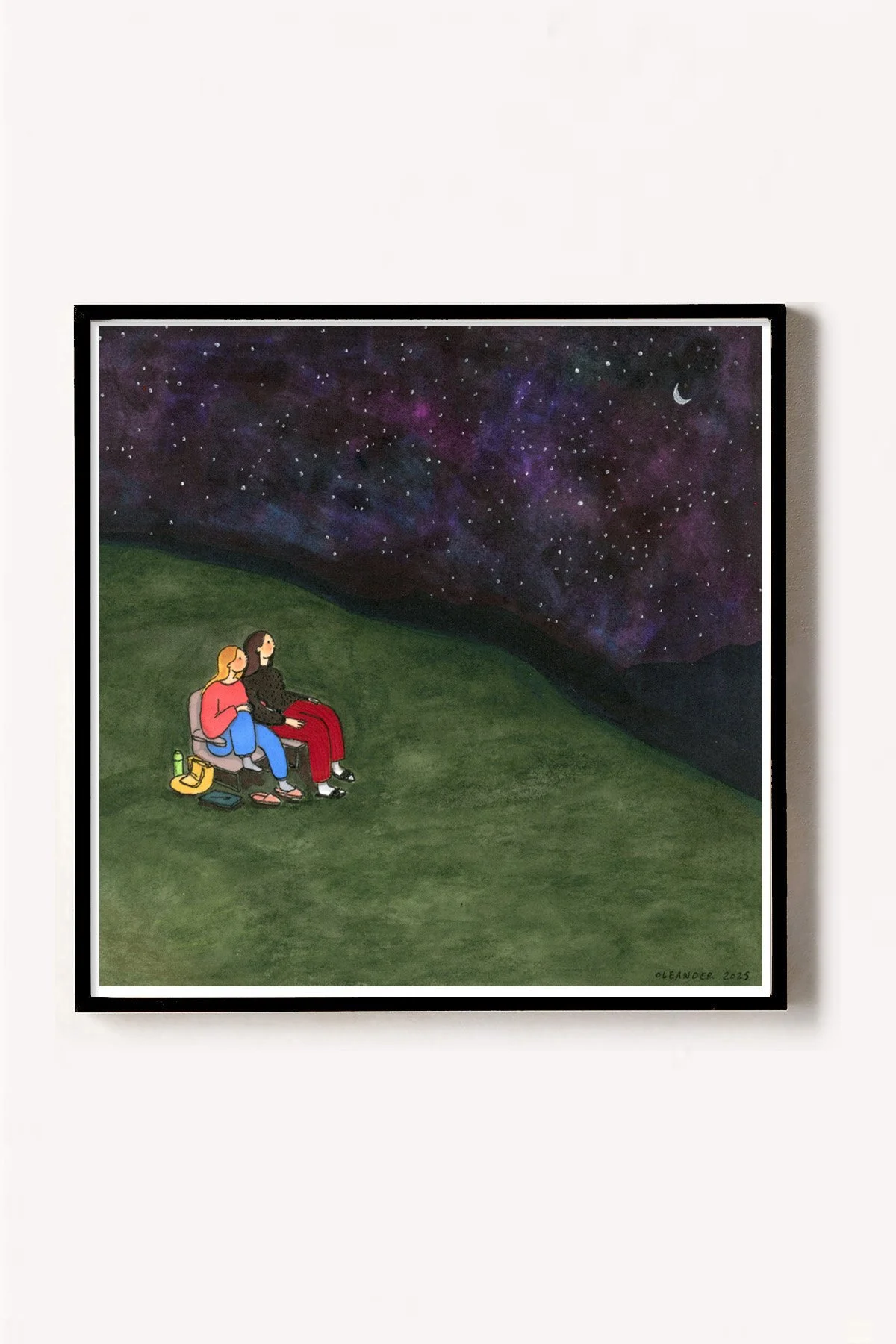 Bedtime Story art print by Amanda Oleander. — AMANDA OLEANDER